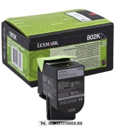 Lexmark CX 310, 410, 510 Bk fekete toner /80C20K0, 802K/, 1.000 oldal | eredeti termék