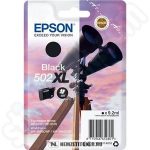   Epson T02W1 Bk fekete tintapatron /C13T02W14010, 502XL/, 9,2 ml | eredeti termék