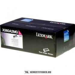 Lexmark X560 M magenta toner /X560A2MG/, 4.000 oldal | eredeti termék