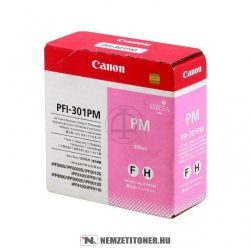 Canon PFI-301 PM fényes magenta tintapatron /1491B001/, 330 ml | eredeti termék