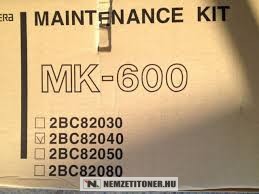 Kyocera MK-600 maintenance kit /2BC82050/, 400.000 oldal | eredeti termék