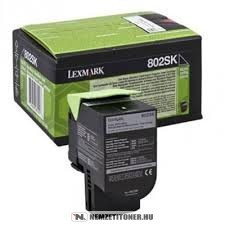 Lexmark CX 310, 410, 510 Bk fekete XL toner /80C2SK0, 802SK/, 2.500 oldal | eredeti termék