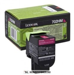 Lexmark CS 310, CS 410, CS 510 M magenta XL toner /70C2HM0, 702HM/, 3.000 oldal | eredeti termék