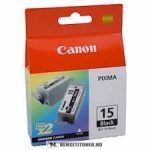   Canon BCI-15 BK fekete DUPLA tintapatron /8190A002/, 5,3 ml | eredeti termék