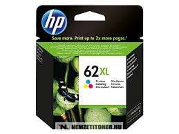 HP C2P07AE XL színes patron /No.62XL/ | eredeti termék