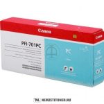   Canon PFI-701 PC fényes ciánkék tintapatron /0904B001/, 700 ml | eredeti termék