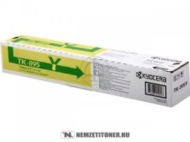 Kyocera TK-895 Y sárga toner /1T02K0ANL0/, 6.000 oldal | eredeti termék