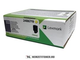Lexmark XC4100 Y sárga toner /24B6719/, 13.000 oldal | eredeti termék