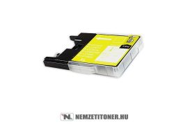 Brother LC-1280XL Y sárga tintapatron, (TX), 13,3 ml | utángyártott import termék