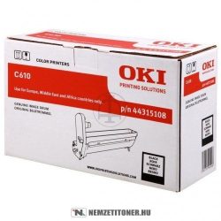 OKI C610 Bk fekete dobegység /44315108/, 20.000 oldal | eredeti termék