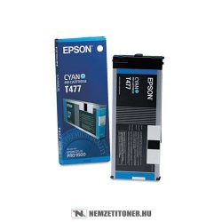 Epson T477 C ciánkék tintapatron /C13T477011/, 220 ml | eredeti termék