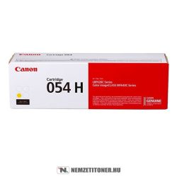 Canon CRG-054H Y sárga toner /3025C002/, 2.300 oldal | eredeti termék