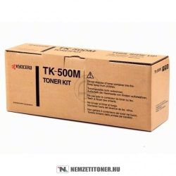Kyocera TK-500 M magenta toner /370PD4KW/, 8.000 oldal | eredeti termék