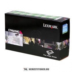 Lexmark C746, C748 M magenta toner /C746A1MG/, 7.000 oldal | eredeti termék