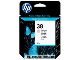 HP C9414A LGY világos szürke #No.38 tintapatron, 27 ml | eredeti termék