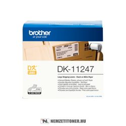 Brother DK-11247 címke, 103x164 mm, 180 db/tekercs | eredeti termék