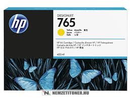 HP F9J50A Y sárga #No.765 tintapatron, 400 ml | eredeti termék