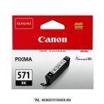   Canon CLI-571 Bk fekete tintapatron /0385C001/, 7 ml | eredeti termék