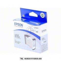 Epson T5807 LBk világos fekete tintapatron /C13T580700/, 80ml | eredeti termék