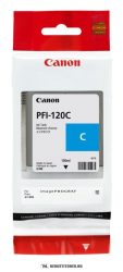 Canon PFI-120 C ciánkék tintapatron /2886C001/, 130 ml | eredeti termék