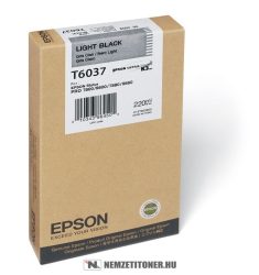 Epson T6037 LBk világos fekete tintapatron /C13T603700/, 220ml | eredeti termék