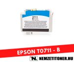   Epson T0711 XXL Bk fekete tintapatron /C13T07114011/, 13ml | utángyártott import termék