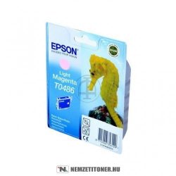 Epson T0486 LM világos magenta tintapatron /C13T04864010/, 13ml | eredeti termék