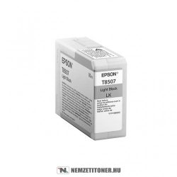 Epson T8507 LBK világos fekete tintapatron /C13T850700/, 80ml | eredeti termék