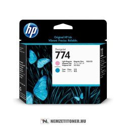 HP P2V98A LM+LC világos magenta+világos ciánkék #No.774 nyomtatófej | eredeti termék