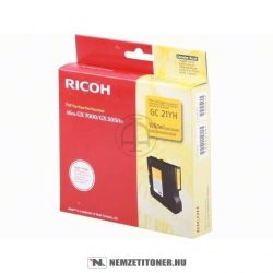 Ricoh Aficio GX 5050N, 7000  Y sárga XL gél tintapatron /405539, GC-21YH/ | eredeti termék