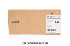 Canon PFI-706 PGY fényes szürke tintapatron /6691B001/, 700 ml | eredeti termék