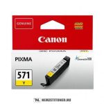   Canon CLI-571 Y sárga tintapatron /0388C001/, 7 ml | eredeti termék