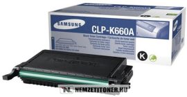 Samsung CLP-610, 660 Bk fekete toner /CLP-K660A/ELS/, 2.500 oldal | eredeti termék
