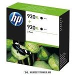   HP D8J47AE Bk fekete #No.920XL DUPLA tintapatron, 2x32 ml| eredeti termék