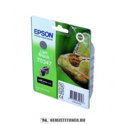 Epson T0347 LBk világos fekete tintapatron /C13T03474010/, 17 ml | eredeti termék
