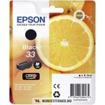   Epson T3331 Bk fekete tintapatron /C13T33314012, 33/, 6,4ml | eredeti termék