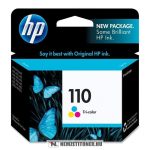   HP CB304AE színes #No.110 tintapatron, 5 ml | eredeti termék