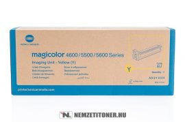 Konica Minolta MagiColor 4650 Y sárga dobegység /A03105H/, 30.000 oldal | eredeti termék
