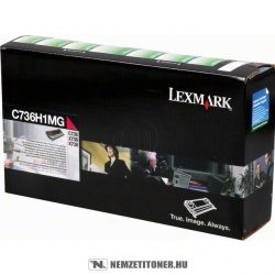 Lexmark C736, X736, X738 M magenta toner /C736H1MG/, 10.000 oldal | eredeti termék