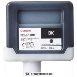 Canon PFI-301 Bk fekete tintapatron /1486B001/, 330 ml | eredeti termék