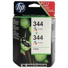 HP C9505EE C9363EE színes #No.344 DUPLA tintapatron, 2x14 ml | eredeti termék
