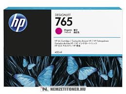 HP F9J51A M magenta #No.765 tintapatron, 400 ml | eredeti termék