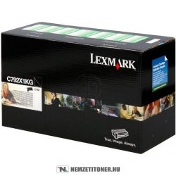 Lexmark C790 Bk fekete XL toner /C792X1KG/, 20.000 oldal | eredeti termék