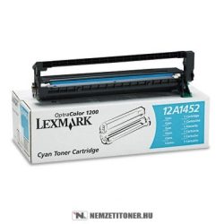 Lexmark C1200 C ciánkék toner /12A1452/, 6.500 oldal | eredeti termék