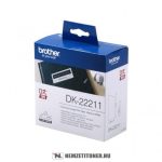   Brother DK-22211 fehér filmszalag, 29 mm x 15,24 m | eredeti termék