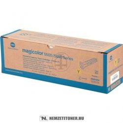 Konica Minolta MagiColor 5550, 5570 Y sárga toner /A06V252/, 6.000 oldal | eredeti termék