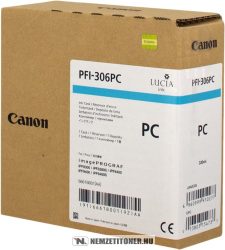 Canon PFI-306 PC fényes ciánkék tintapatron /6661B001/, 330 ml | eredeti termék