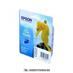 Epson T0485 LC világos ciánkék tintapatron /C13T04854010/, 13ml | eredeti termék