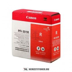 Canon PFI-301 R vörös tintapatron /1492B001/, 330 ml | eredeti termék