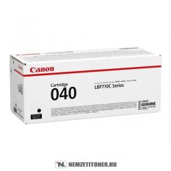 Canon CRG-040 Bk fekete toner /0460C001/ | eredeti termék